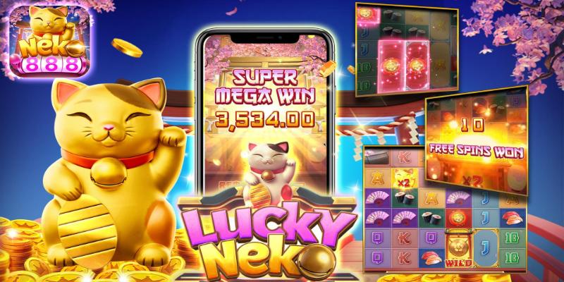 Khám phá Neko may mắn tại cổng game.